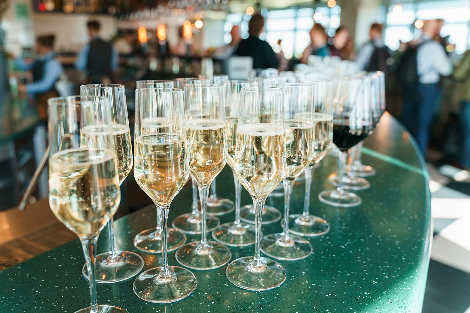 Reception drinks